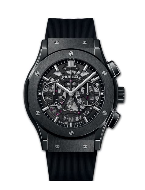 hublot black magic aerofusion|hublot big bang black.